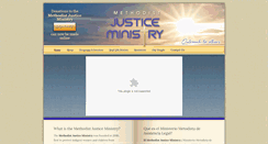 Desktop Screenshot of methodistjusticeministry.org